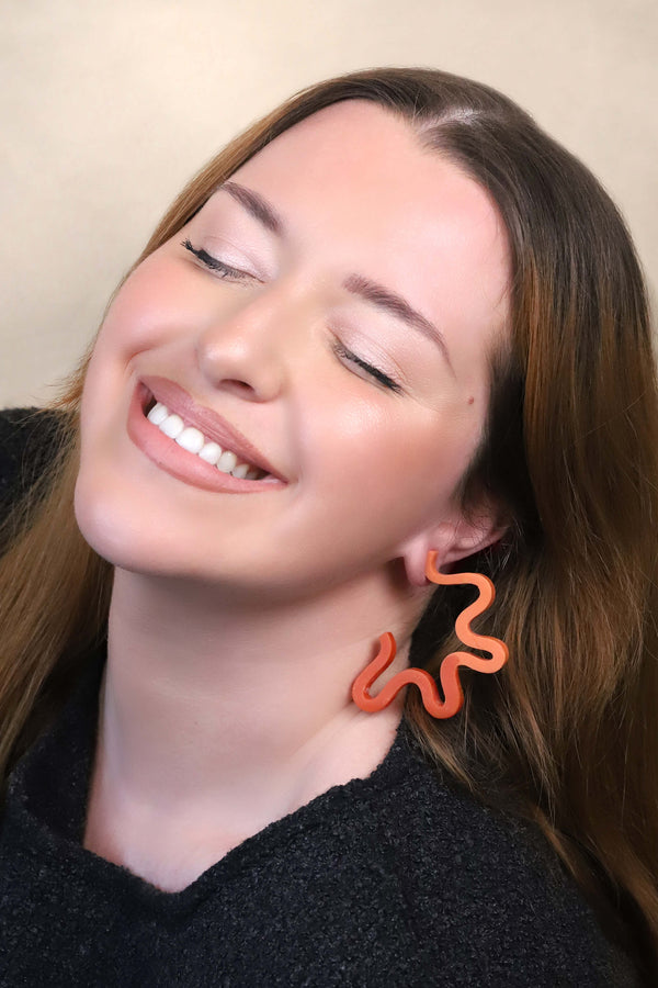 Coralia Statement earrings