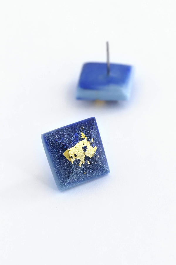Tiny Parfait Square Studs