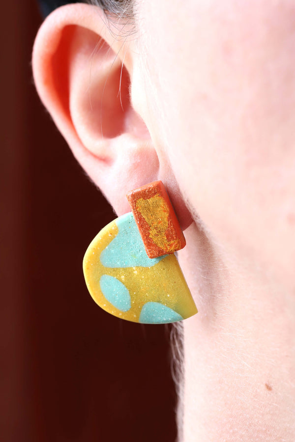 Boucles d'oreilles graphiques Nakiri Uniques