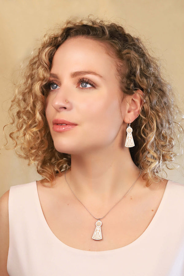 Libra earrings Zodiac Sign